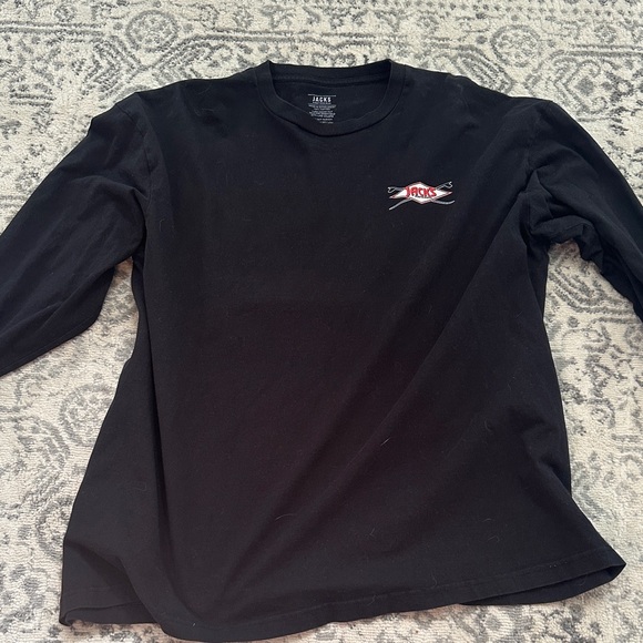 Jack’s Surfboards Black Long Sleeve Tee for Men - Picture 1 of 3
